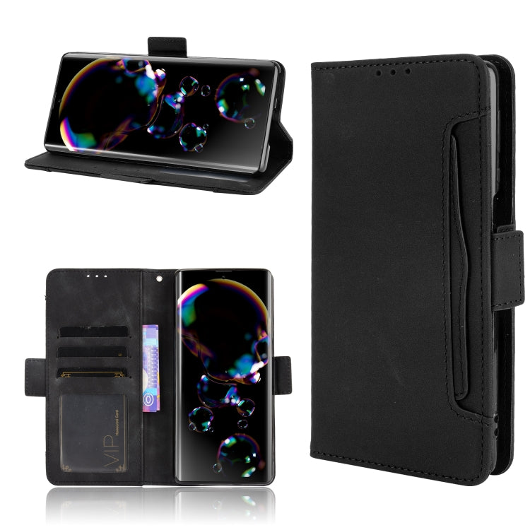 Skin Feel Calf Pattern Horizontal Flip Leather Case with Holder & Card Slots & Photo Frame, For Sharp Aquos R6, For Xiaomi Mi Mix Fold, For ZTE Libero 5G