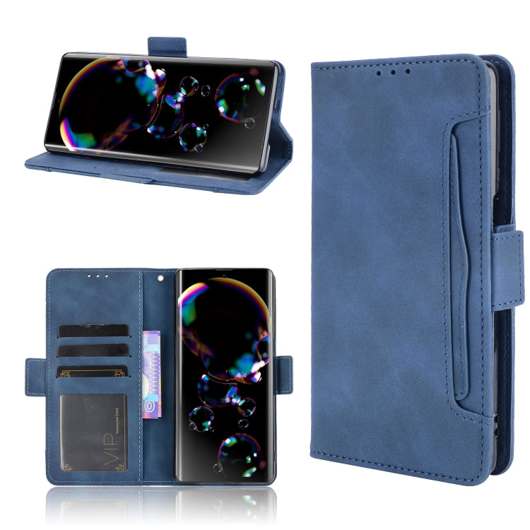 Skin Feel Calf Pattern Horizontal Flip Leather Case with Holder & Card Slots & Photo Frame, For Sharp Aquos R6, For Xiaomi Mi Mix Fold, For ZTE Libero 5G