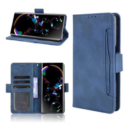 Skin Feel Calf Pattern Horizontal Flip Leather Case with Holder & Card Slots & Photo Frame, For Sharp Aquos R6, For Xiaomi Mi Mix Fold, For ZTE Libero 5G