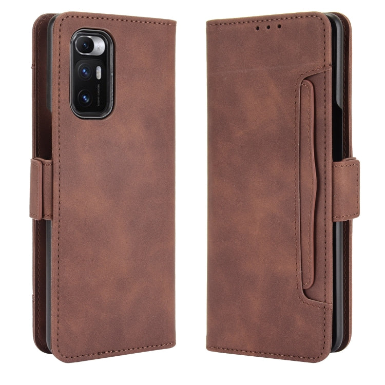 Skin Feel Calf Pattern Horizontal Flip Leather Case with Holder & Card Slots & Photo Frame, For Sharp Aquos R6, For Xiaomi Mi Mix Fold, For ZTE Libero 5G