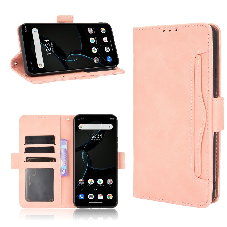 Skin Feel Calf Pattern Horizontal Flip Leather Case with Holder & Card Slots & Photo Frame, For Sharp Aquos R6, For Xiaomi Mi Mix Fold, For ZTE Libero 5G