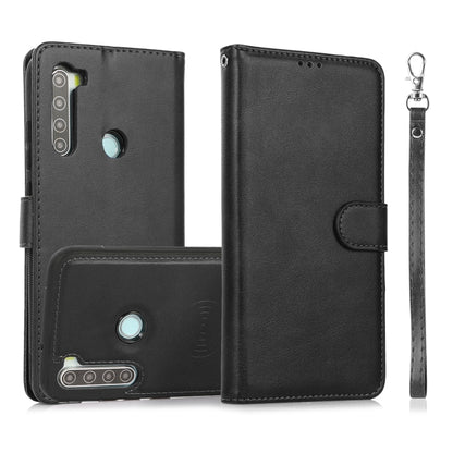 For Xiaomi Redmi 9 Calf Texture 2 in 1 Detachable Magnetic Back Cover Horizontal Flip Leather Case with Holder & Card Slots & Wallet & Photo Frame, For Xiaomi Redmi Note 8, For Xiaomi Redmi Note 9s