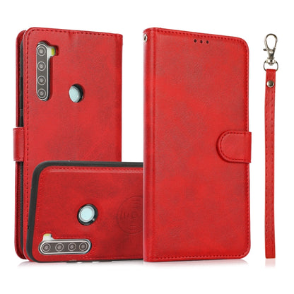For Xiaomi Redmi 9 Calf Texture 2 in 1 Detachable Magnetic Back Cover Horizontal Flip Leather Case with Holder & Card Slots & Wallet & Photo Frame, For Xiaomi Redmi Note 8, For Xiaomi Redmi Note 9s