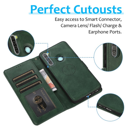 For Xiaomi Redmi 9 Calf Texture 2 in 1 Detachable Magnetic Back Cover Horizontal Flip Leather Case with Holder & Card Slots & Wallet & Photo Frame, For Xiaomi Redmi Note 8, For Xiaomi Redmi Note 9s