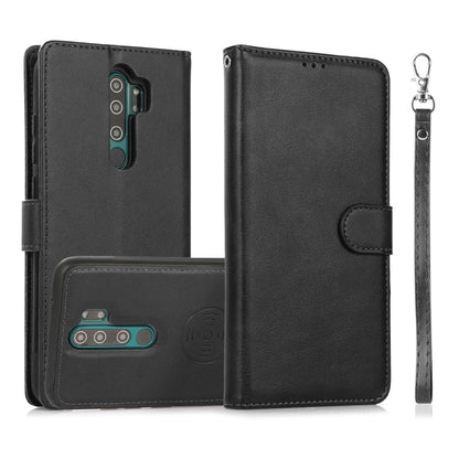 For Xiaomi Redmi 9 Calf Texture 2 in 1 Detachable Magnetic Back Cover Horizontal Flip Leather Case with Holder & Card Slots & Wallet & Photo Frame, For Xiaomi Redmi Note 8 Pro, For Xiaomi Redmi 9C, For Xiaomi Redmi 9A, For Xiaomi Redmi 9
