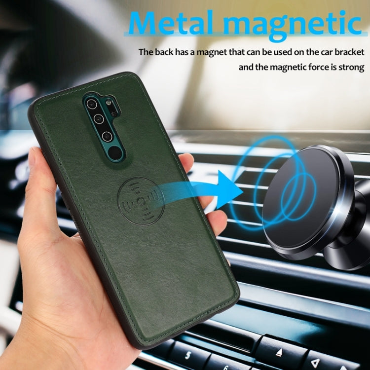 For Xiaomi Redmi 9 Calf Texture 2 in 1 Detachable Magnetic Back Cover Horizontal Flip Leather Case with Holder & Card Slots & Wallet & Photo Frame, For Xiaomi Redmi Note 8 Pro, For Xiaomi Redmi 9C, For Xiaomi Redmi 9A, For Xiaomi Redmi 9