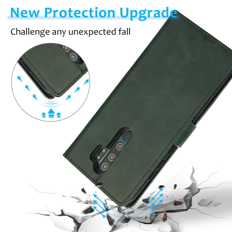 For Xiaomi Redmi 9 Calf Texture 2 in 1 Detachable Magnetic Back Cover Horizontal Flip Leather Case with Holder & Card Slots & Wallet & Photo Frame, For Xiaomi Redmi Note 8 Pro, For Xiaomi Redmi 9C, For Xiaomi Redmi 9A, For Xiaomi Redmi 9