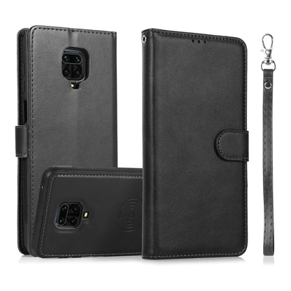 For Xiaomi Redmi 9 Calf Texture 2 in 1 Detachable Magnetic Back Cover Horizontal Flip Leather Case with Holder & Card Slots & Wallet & Photo Frame, For Xiaomi Redmi Note 8, For Xiaomi Redmi Note 9s