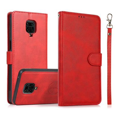 For Xiaomi Redmi 9 Calf Texture 2 in 1 Detachable Magnetic Back Cover Horizontal Flip Leather Case with Holder & Card Slots & Wallet & Photo Frame, For Xiaomi Redmi Note 8, For Xiaomi Redmi Note 9s