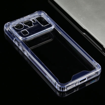 Four-corner Shockproof Transparent TPU + PC Protective Case, For Xiaomi Mi 11 Ultra, For Xiaomi Mi 11, For Xiaomi Mi 11 Lite