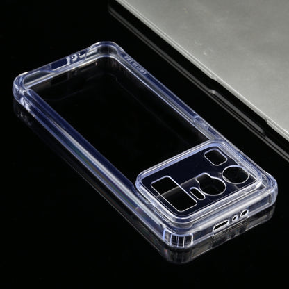 Four-corner Shockproof Transparent TPU + PC Protective Case, For Xiaomi Mi 11 Ultra, For Xiaomi Mi 11, For Xiaomi Mi 11 Lite