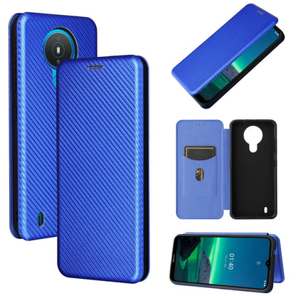 Carbon Fiber Texture Magnetic Horizontal Flip TPU + PC + PU Leather Case with Card Slot, For vivo V21, For Cubot Note 20, For Motorola Moto G60 / G40 Fusion, For Nokia 1.4