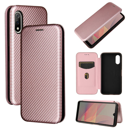 Carbon Fiber Texture Magnetic Horizontal Flip TPU + PC + PU Leather Case with Card Slot, For Nokia X10, For Nokia X20, For Sony Xperia Ace II, For Xiaomi Redmi Note 10 5G