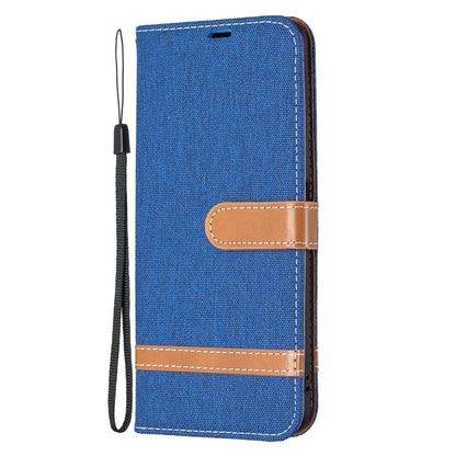 Color Matching Denim Texture Horizontal Flip Leather Case with Holder & Card Slots & Wallet & Lanyard, For Xiaomi Mi 11 Lite, For Xiaomi Poco M3 Pro / Redmi Note 10 5G