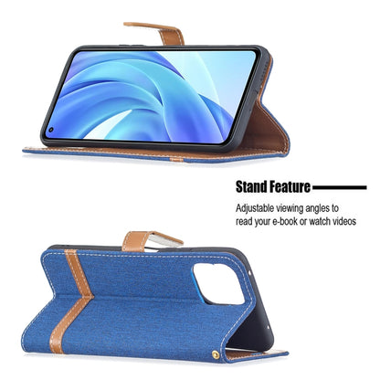 Color Matching Denim Texture Horizontal Flip Leather Case with Holder & Card Slots & Wallet & Lanyard, For Xiaomi Mi 11 Lite, For Xiaomi Poco M3 Pro / Redmi Note 10 5G