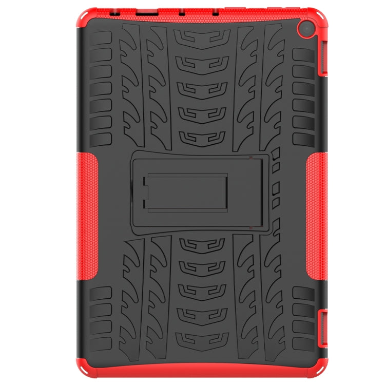 Tire Texture Shockproof TPU+PC Protective Case with Holder, For Xiaomi Redmi Note 10 5G, For Samsung Galaxy A22 5G, For Amazon Fire HD 10 2021