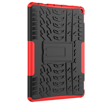 Tire Texture Shockproof TPU+PC Protective Case with Holder, For Xiaomi Redmi Note 10 5G, For Samsung Galaxy A22 5G, For Amazon Fire HD 10 2021