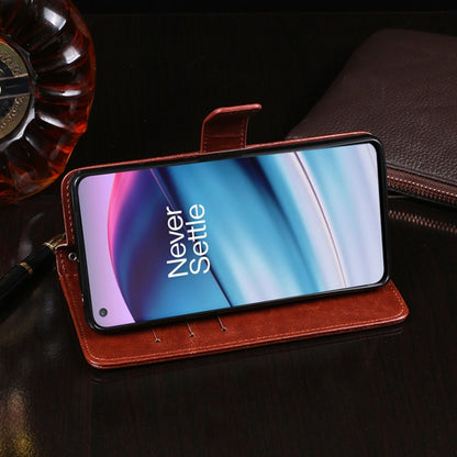 idewei Crazy Horse Texture Horizontal Flip Leather Case with Holder & Card Slots & Wallet, For OnePlus Nord CE 5G, For OPPO Reno6 5G, For OPPO Reno6 Pro 5G