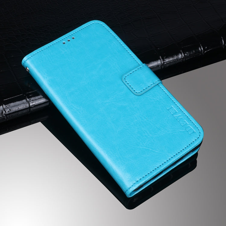 idewei Crazy Horse Texture Horizontal Flip Leather Case with Holder & Card Slots & Wallet, For OPPO Realme Narzo 30 5G, For Samsung Galaxy A82 5G, For Wiko Y62