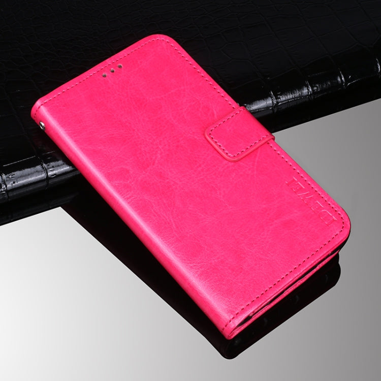 idewei Crazy Horse Texture Horizontal Flip Leather Case with Holder & Card Slots & Wallet, For OPPO Realme Narzo 30 5G, For Samsung Galaxy A82 5G, For Wiko Y62