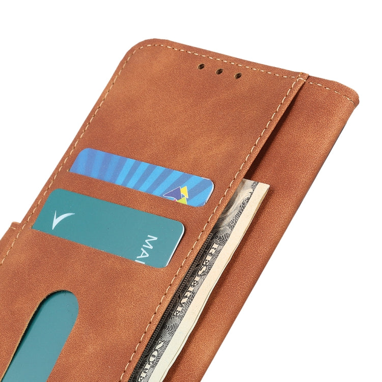 KHAZNEH Retro Texture PU + TPU Horizontal Flip Leather Case with Holder & Card Slots & Wallet, For OnePlus Nord CE 5G
