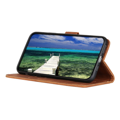 KHAZNEH Retro Texture PU + TPU Horizontal Flip Leather Case with Holder & Card Slots & Wallet, For OnePlus Nord CE 5G