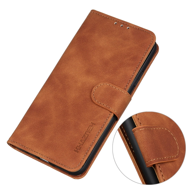 KHAZNEH Retro Texture PU + TPU Horizontal Flip Leather Case with Holder & Card Slots & Wallet, For OnePlus Nord CE 5G