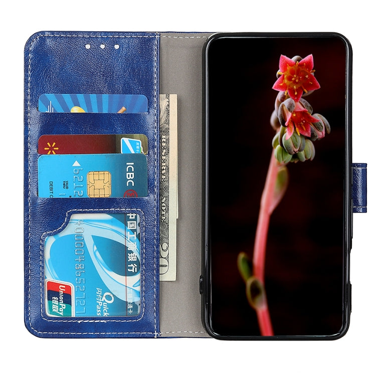 Retro Crazy Horse Texture Horizontal Flip Leather Case with Holder & Card Slots & Photo Frame & Wallet, For OnePlus Nord CE 5G