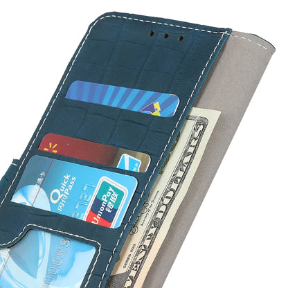 Crocodile Texture Horizontal Flip Leather Case with Holder & Wallet & Card Slots & Photo Frame, For OnePlus Nord CE 5G