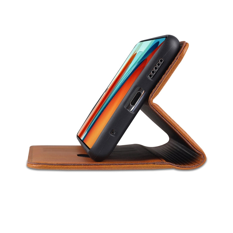 AZNS Magnetic Calf Texture Horizontal Flip Leather Case with Card Slots & Holder & Wallet, For Xiaomi Redmi Note 10 Pro 5G