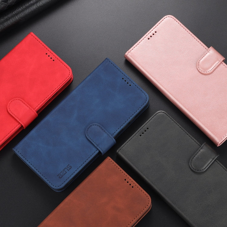 AZNS Skin Feel Calf Texture Horizontal Flip Leather Case with Card Slots & Holder & Wallet, For Xiaomi Redmi Note 9 4G, For Xiaomi Poco M3, For Xiaomi Redmi Note 10 Pro Max