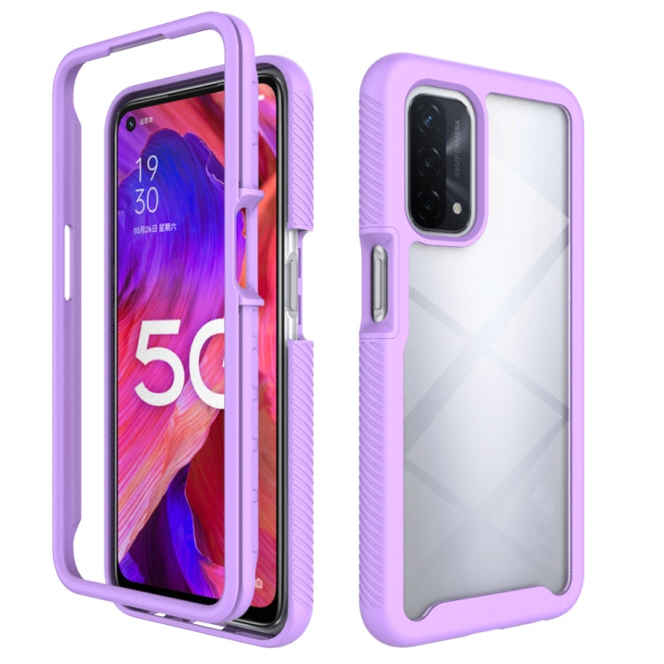Starry Sky Solid Color Series Shockproof PC + TPU Protective Case, For OnePlus Nord N200 5G