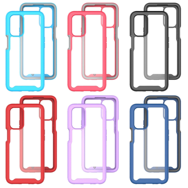 Starry Sky Solid Color Series Shockproof PC + TPU Protective Case, For OnePlus Nord N200 5G