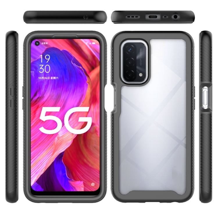 Starry Sky Solid Color Series Shockproof PC + TPU Protective Case, For OnePlus Nord N200 5G