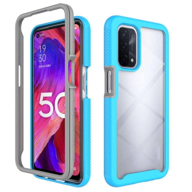 Starry Sky Solid Color Series Shockproof PC + TPU Protective Case, For OnePlus Nord N200 5G