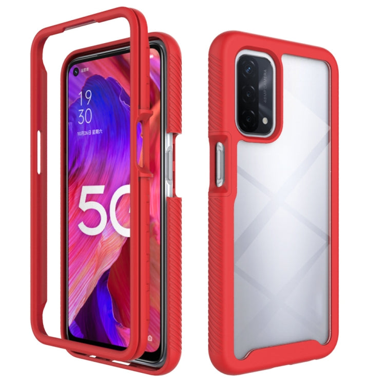 Starry Sky Solid Color Series Shockproof PC + TPU Protective Case, For OnePlus Nord N200 5G
