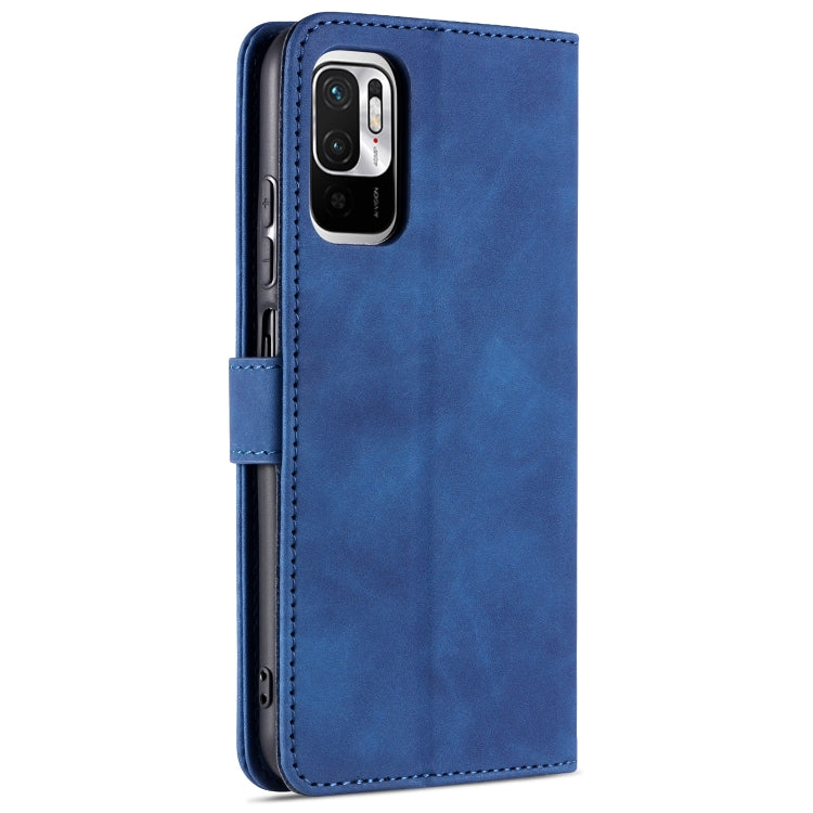 AZNS Skin Feel Calf Texture Horizontal Flip Leather Case with Card Slots & Holder & Wallet, For Xiaomi Poco M3 Pro 5G