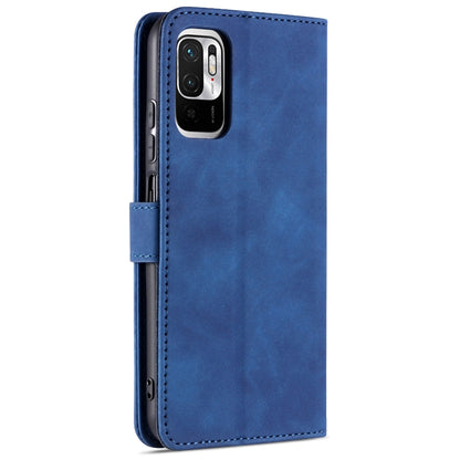 AZNS Skin Feel Calf Texture Horizontal Flip Leather Case with Card Slots & Holder & Wallet, For Xiaomi Poco M3 Pro 5G