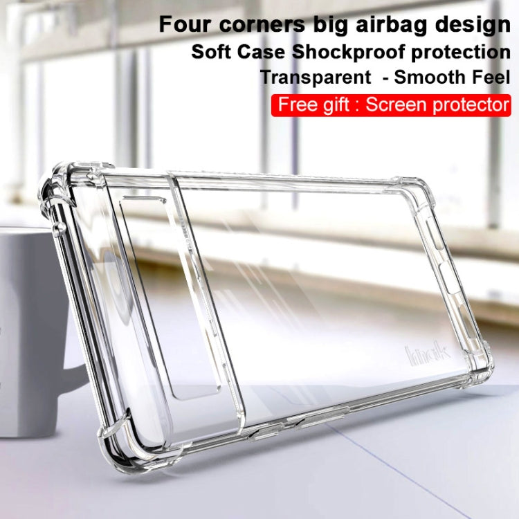 IMAK All-inclusive Shockproof Airbag TPU Case with Screen Protector, For Samsung Galaxy F52 5G, For Google Pixel 6, For Xiaomi Redmi Note 10 Pro Overseas Version