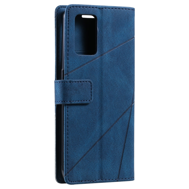 Skin Feel Splicing Horizontal Flip Leather Case with Holder & Card Slots & Wallet & Photo Frame, For OPPO A74 4G / F19, For OPPO A94 4G / F19 Pro, For OPPO Realme V13 5G, For OPPO Realme 8 4G