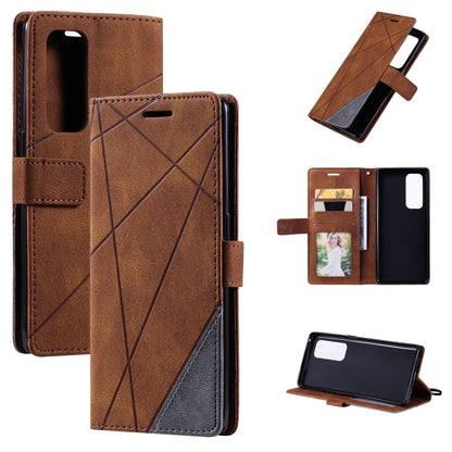 Skin Feel Splicing Horizontal Flip Leather Case with Holder & Card Slots & Wallet & Photo Frame, For OPPO Reno5 5G, For OPPO Reno5 Pro 5G, For OPPO Reno5 Pro+ 5G, For OPPO Reno6 Pro+ 5G