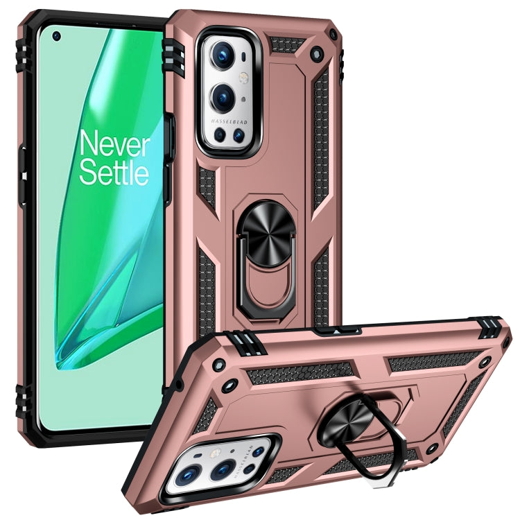 Shockproof TPU + PC Protective Case with 360 Degree Rotating Holder, For OnePlus 9 Pro, For OnePlus 9