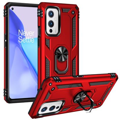 Shockproof TPU + PC Protective Case with 360 Degree Rotating Holder, For OnePlus 9 Pro, For OnePlus 9