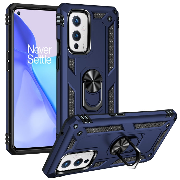 Shockproof TPU + PC Protective Case with 360 Degree Rotating Holder, For OnePlus 9 Pro, For OnePlus 9