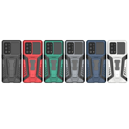 War Chariot Series Armor All-inclusive Shockproof PC + TPU Protective Case with Invisible Holder, For OPPO Reno6 Pro+ 5G, For Xiaomi Redmi K40 Gaming, For Samsung Galaxy F52 5G