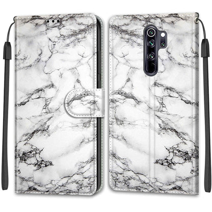 Voltage Coloured Drawing Magnetic Clasp Horizontal Flip PU Leather Case with Holder & Card Slots, For Xiaomi Redmi Note 8 Pro