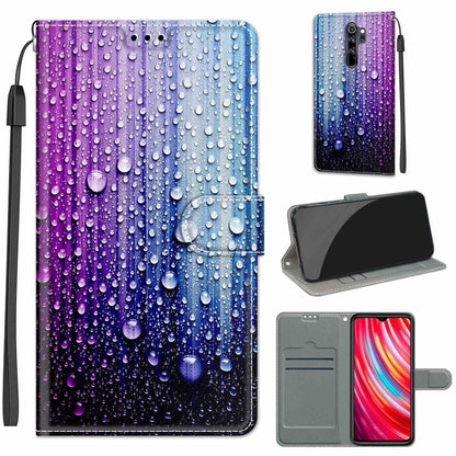 Voltage Coloured Drawing Magnetic Clasp Horizontal Flip PU Leather Case with Holder & Card Slots, For Xiaomi Redmi Note 8 Pro