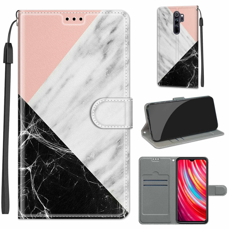 Voltage Coloured Drawing Magnetic Clasp Horizontal Flip PU Leather Case with Holder & Card Slots, For Xiaomi Redmi Note 8 Pro