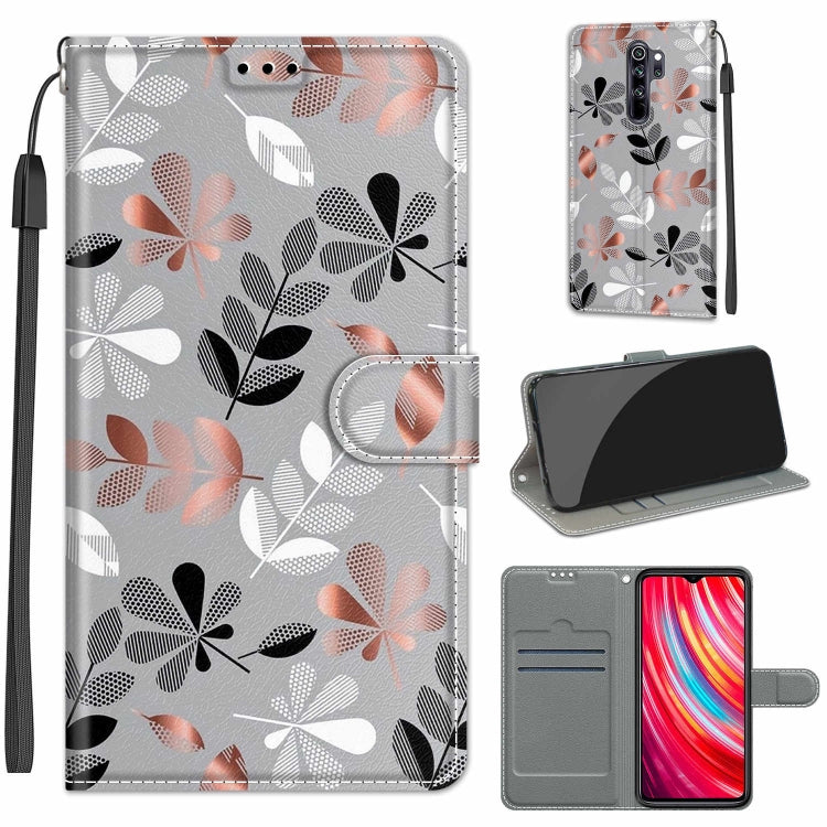 Voltage Coloured Drawing Magnetic Clasp Horizontal Flip PU Leather Case with Holder & Card Slots, For Xiaomi Redmi Note 8 Pro