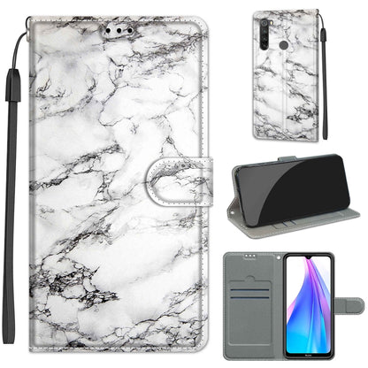 Voltage Coloured Drawing Magnetic Clasp Horizontal Flip PU Leather Case with Holder & Card Slots, For Xiaomi Redmi Note 8T